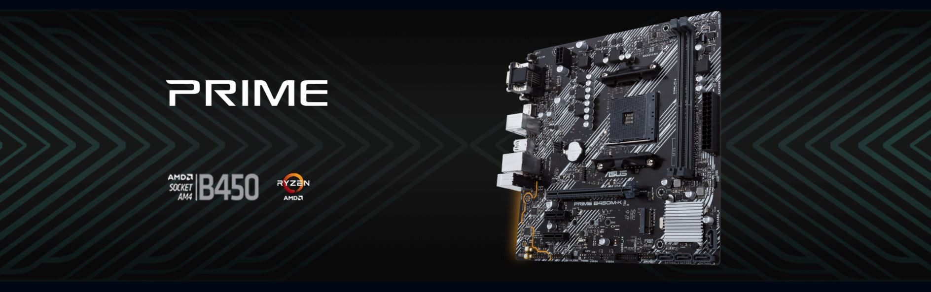 Płyta główna ASUS PRIME B450M-K II - zdjęcie 1