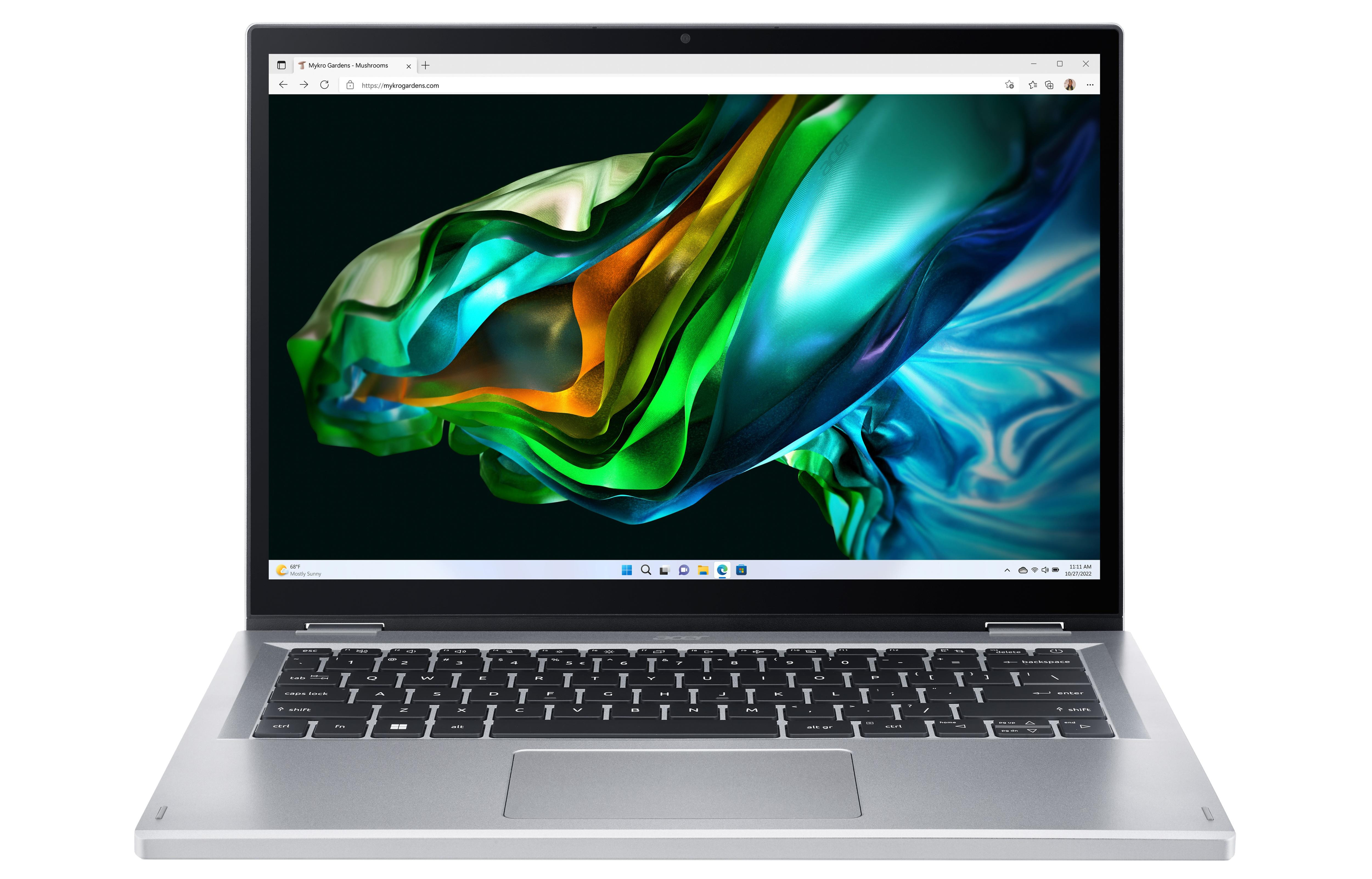 Acer Aspire 3 Spin 14 A3SP14-31PT-38YADX i3-N305 14"WUXGA Touch IPS 8GB SSD256 BT x360 Win11s Silver (REPACK) 2Y - zdjęcie 2
