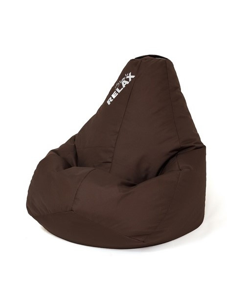 Pufa worek sako GRUSZA czekolada XL 130x90 - zdjęcie 1