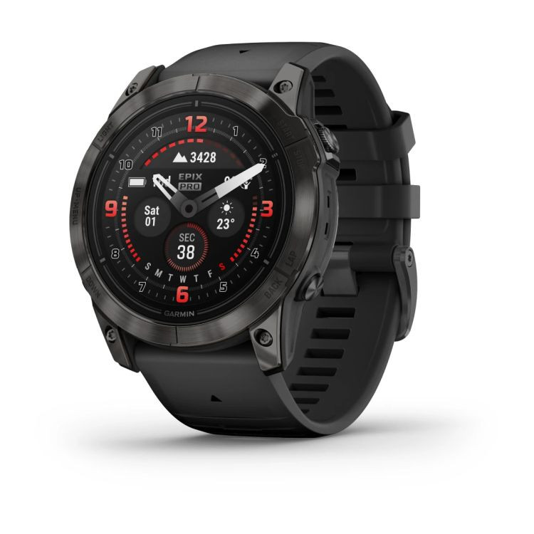 Garmin EPIX PRO g2 51mm Sapphire Carbon Gray DLC Titanium Black - zdjęcie 1