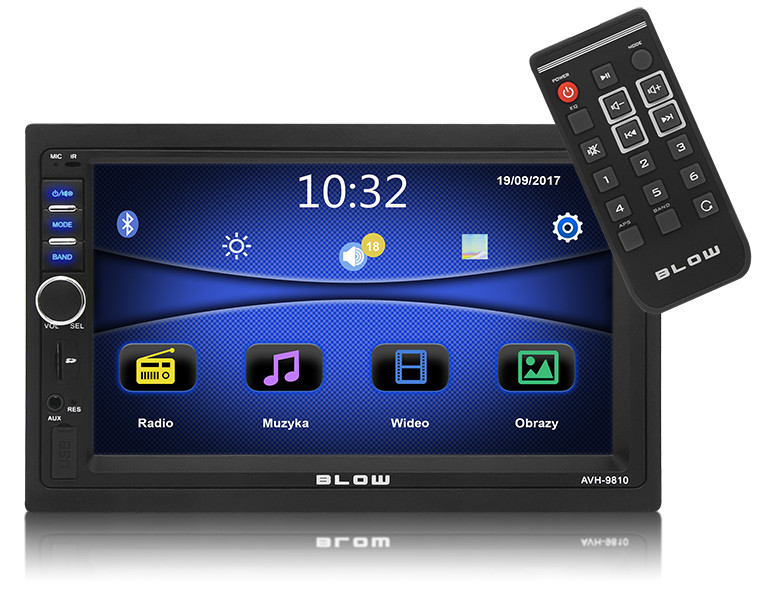 BLOW RADIO AVH-9810 2DIN 7" - zdjęcie 1