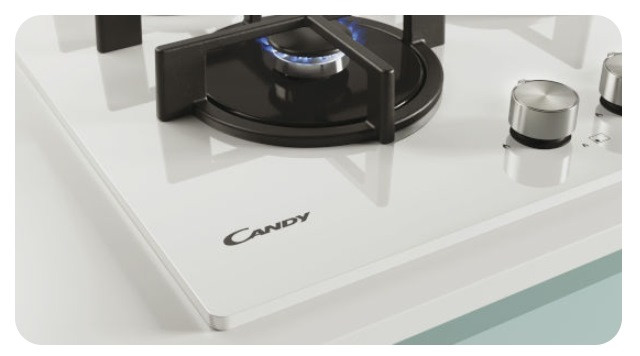Płyta gazowa CANDY CDK6GF4WEKB - zdjęcie 3