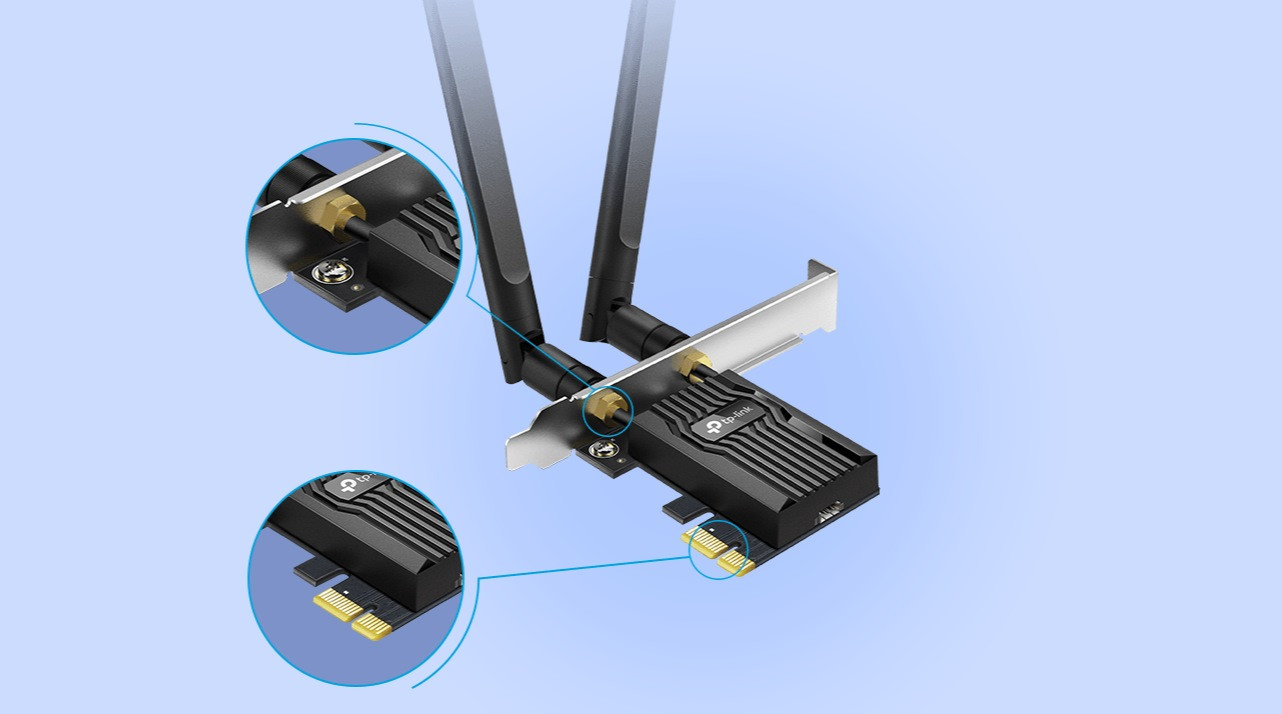 Karta sieciowa TP-LINK Archer TX55E - zdjęcie 9