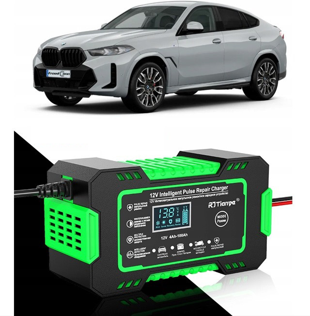Prostownik akumulatorowy RJ Tianye RJ-C 120501A 12V, 6A - zdjęcie 7
