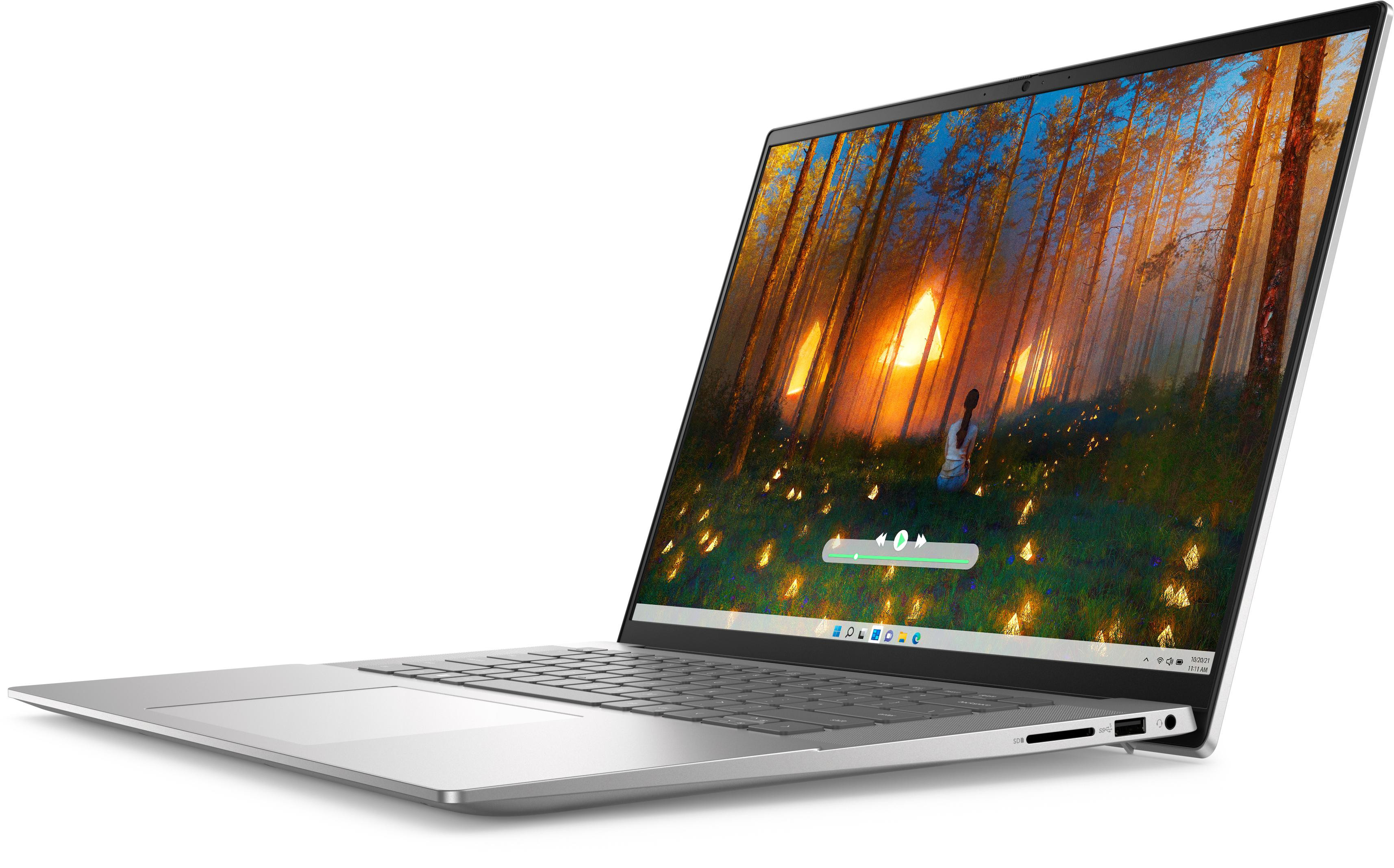 Dell Inspiron 5630 i7-1360P 16.0" 2.5K 300nits AG 16GB LPDDR5 SSD1TB GeForce RTX 2050_4GB FgrPr WLAN+BT Backlit Kb 4 Cell Win11 3Y Silver - zdjęcie 2
