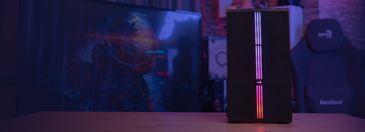 Obudowa AEROCOOL PGS EVO MINI-G-BK-v1 - zdjęcie 2