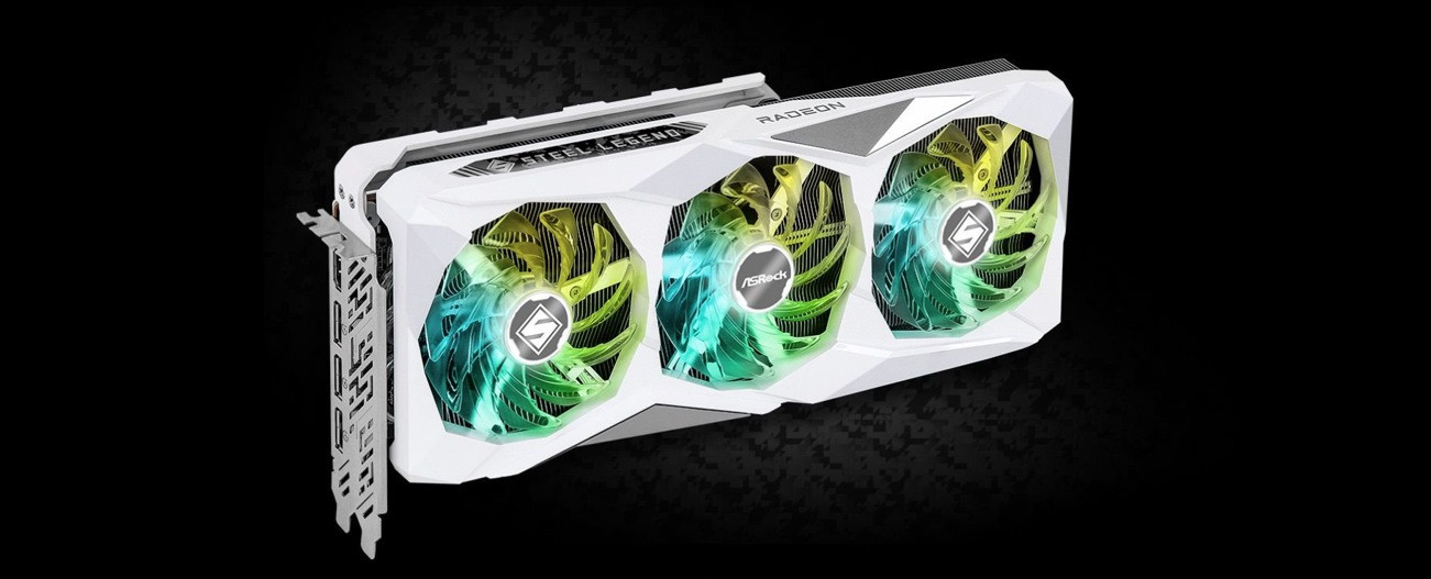 Karta graficzna ASRock Radeon RX 7800 XT Steel Legend 16GB OC - zdjęcie 2