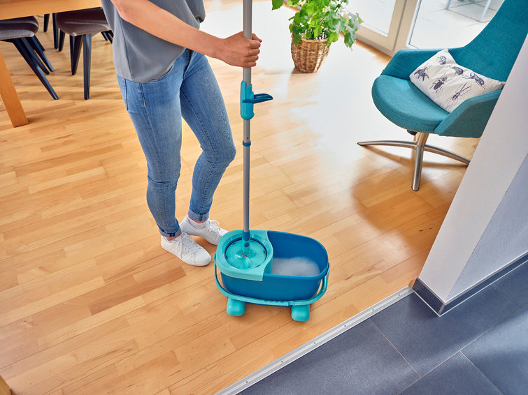 Zestaw Clean Twist Mop Ergo na kółkach Leifheit - zdjęcie 1