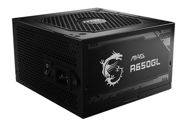 Zasilacz MSI MAG A650GL 650W 80+ Gold (306-7ZP8C11-CE0) - zdjęcie 2