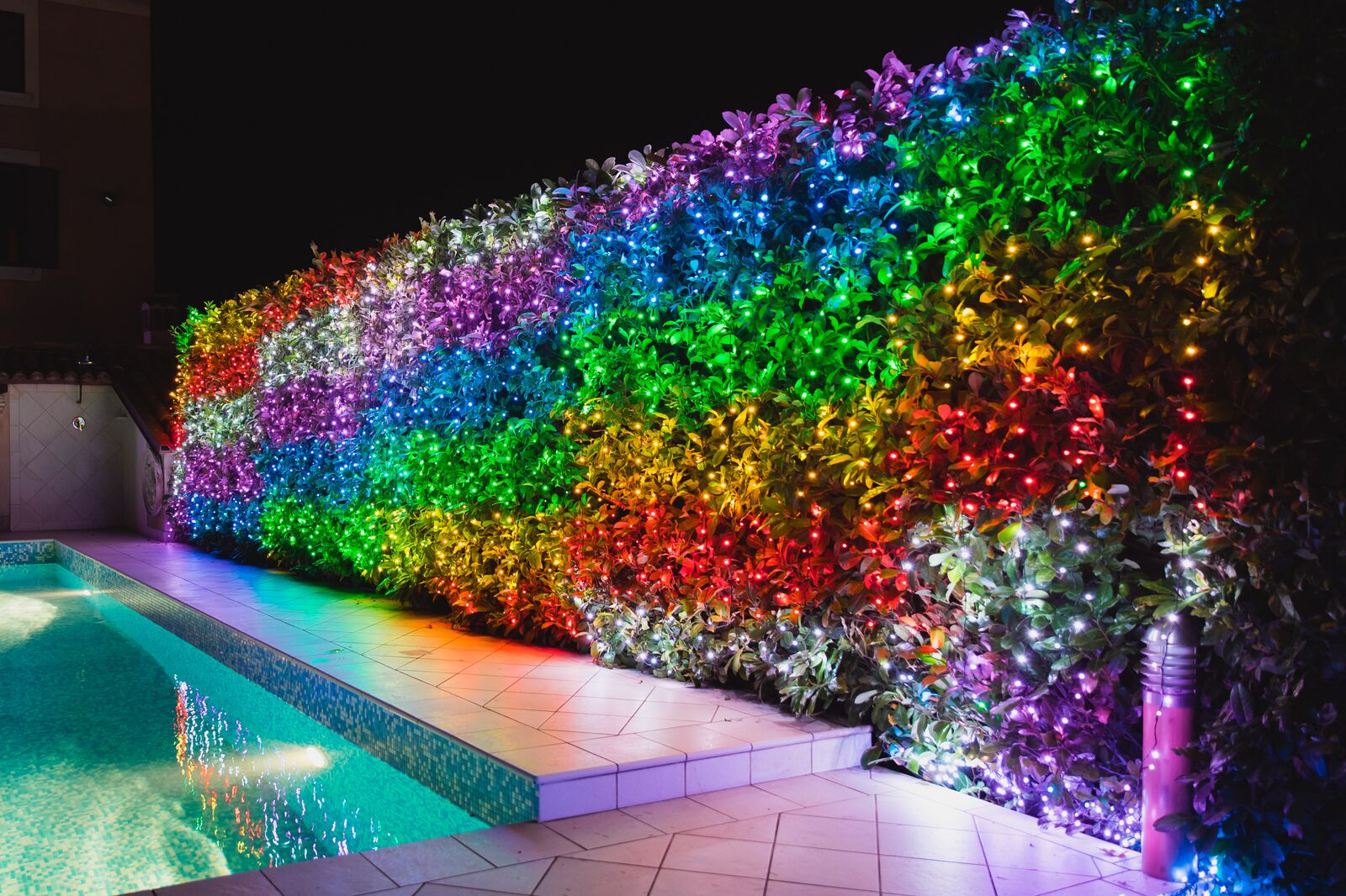 Inteligentne lampki choinkowe Twinkly 600 RGB 48m - zdjęcie 6