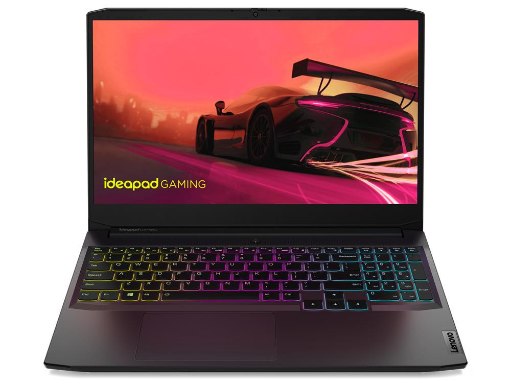Lenovo IdeaPad Gaming 3 15ACH6 Ryzen 5 5500H 15.6" FHD IPS 250nits AG 60Hz 8GB DDR4 3200 SSD512 GeForce RTX 2050 4GB NoOS Shadow Black - zdjęcie 1