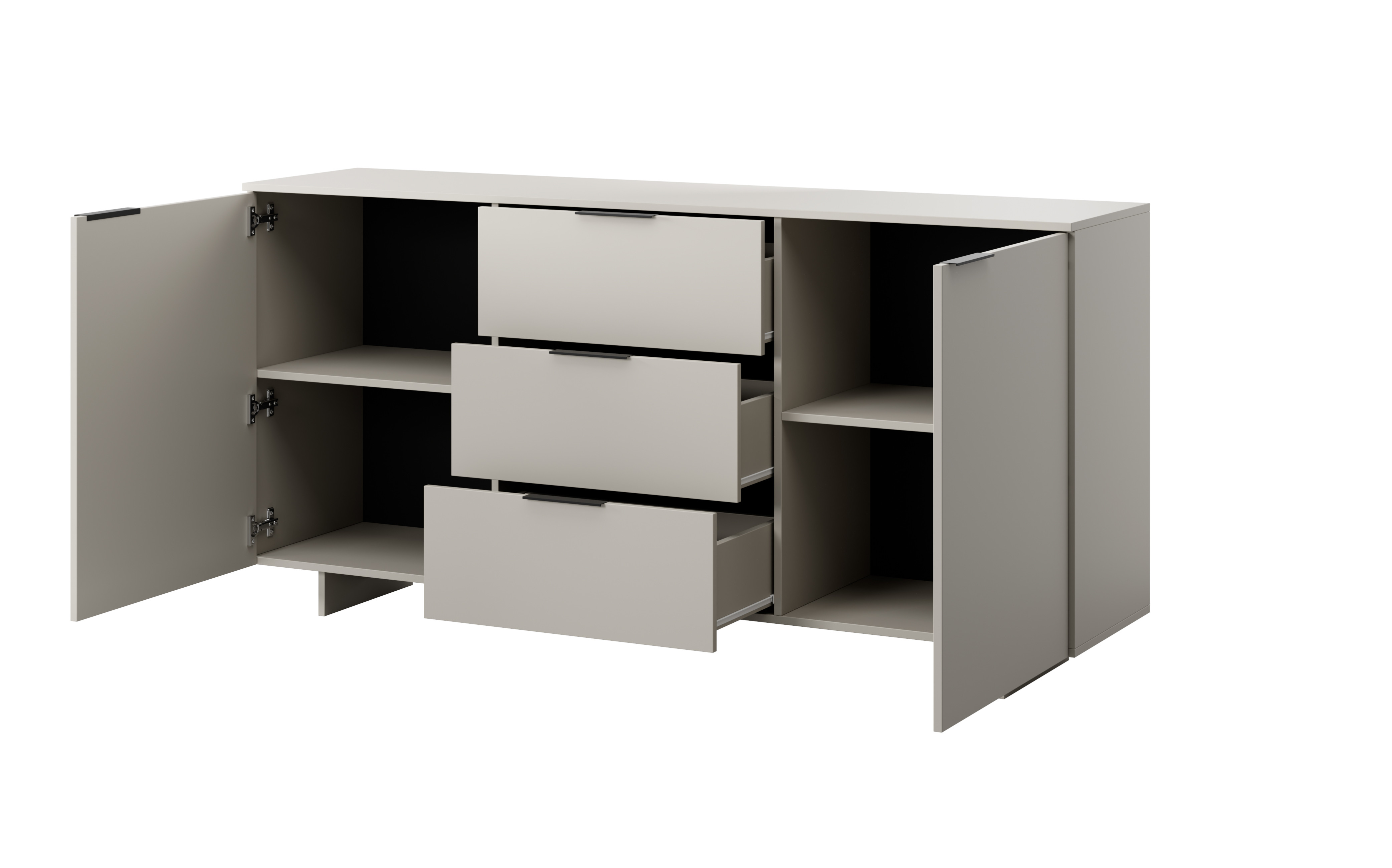 Komoda 2D3S ALMA 180x41,5xH90 kaszmir - zdjęcie 2