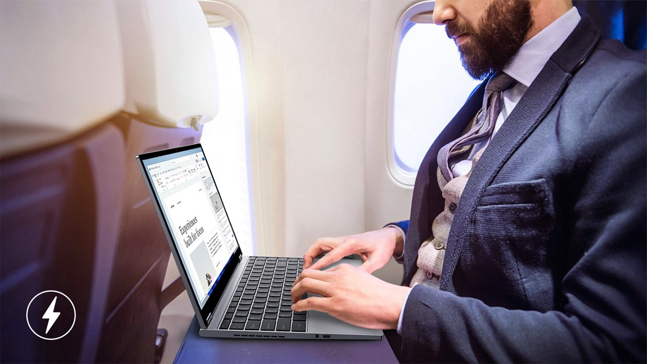 Chuwi FreeBook 2023 Intel i3-1215U 13.5" IPS (2256x1504) Touch x360 12GB SSD512 BT BacklitKeyboard Win11 Space Grey - zdjęcie 21