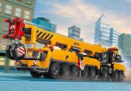 LEGO City 60409 Żółty ruchomy żuraw - zdjęcie 3