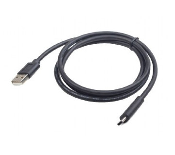Gembird kabel USB 2.0 AM -> USB TYPE-C (480MB/s) 1m, czarny - zdjęcie 1