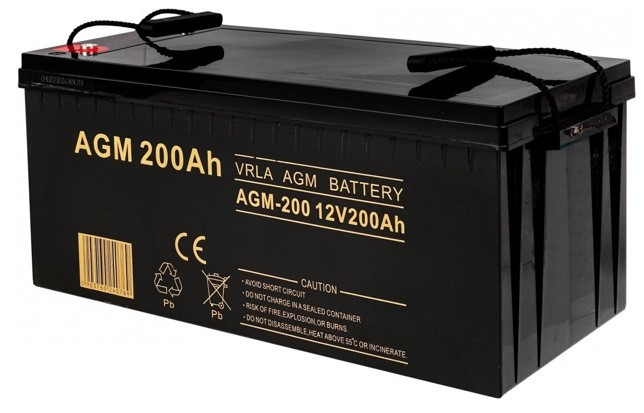 VOLT POLSKA AKUMULATOR AGM 12V 200 Ah - zdjęcie 1