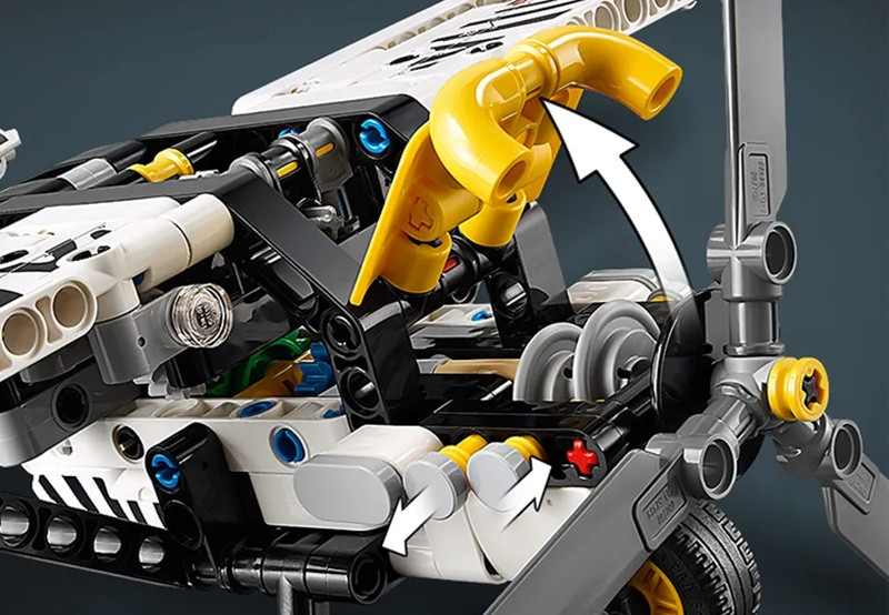 LEGO TECHNIC 42198 Samolot transportowy - zdjęcie 4
