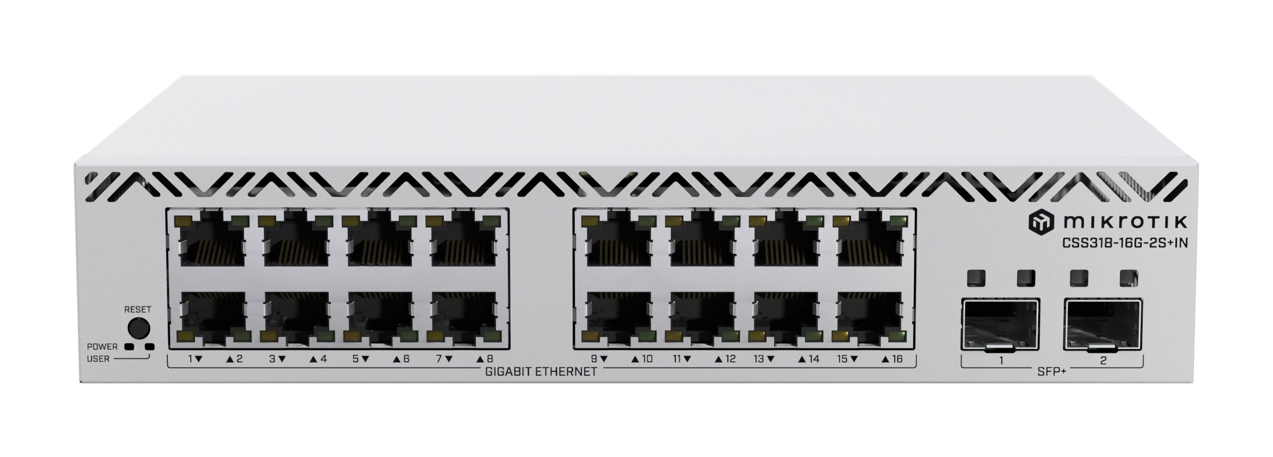 Switch Mikrotik CSS318-16G-2S+IN 18p Managed Gigabit/10G - zdjęcie 1