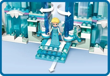 LEGO Disney 43244 Lodowy pałac Elzy - zdjęcie 4