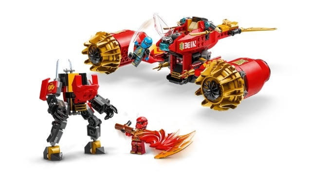 LEGO NINJAGO 71830 Burzowy jeździec-mech Kaia - zdjęcie 2