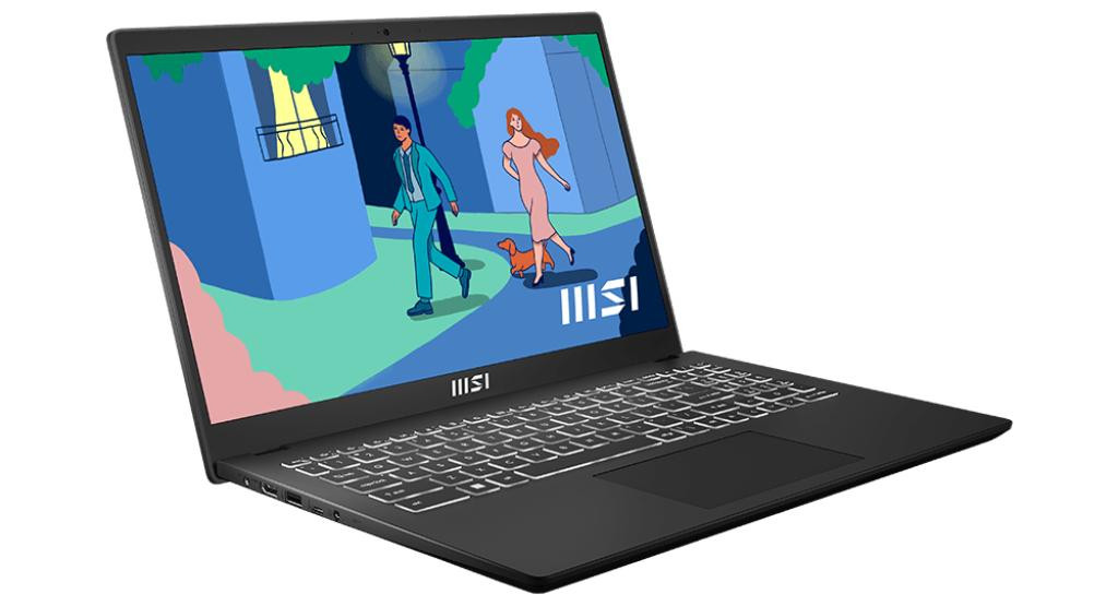 MSI Modern 15 B13M-1086PL i7-1355U 15.6" FHD 60Hz IPS-Level 16GB DDR4 SSD512 Iris Xe Graphics Win11 - zdjęcie 3