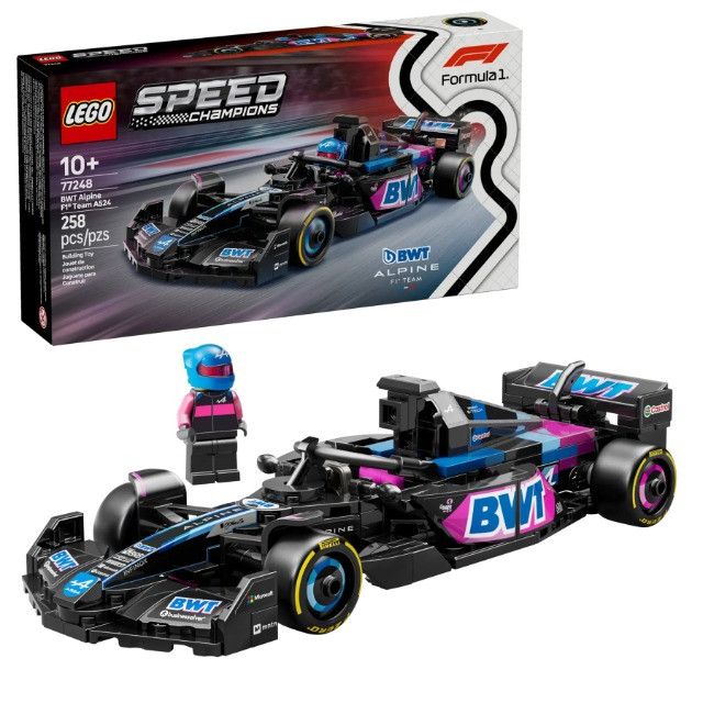 LEGO Speed Champions 77248 Bolid F1® BWT Alpine Team A524 - zdjęcie 1
