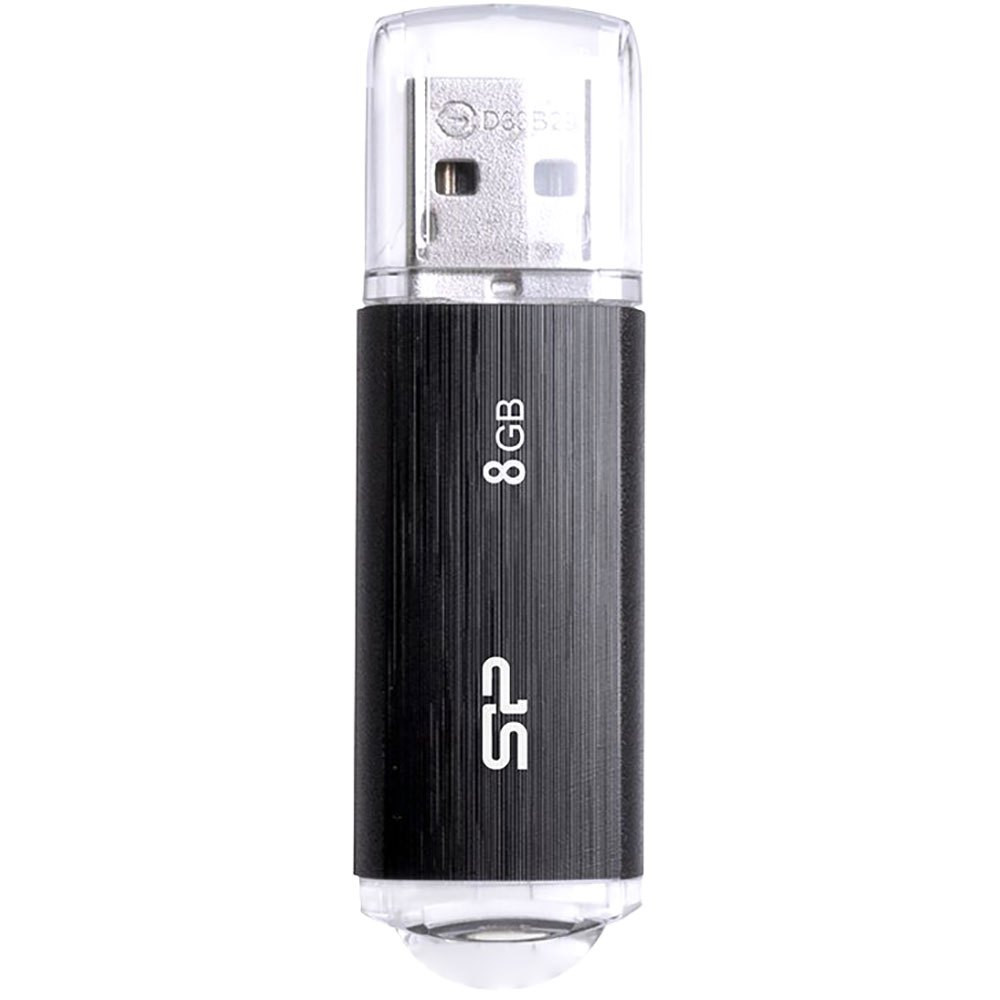 Silicon Power Ultima U02 8GB USB 2.0 TSOP Black - zdjęcie 1