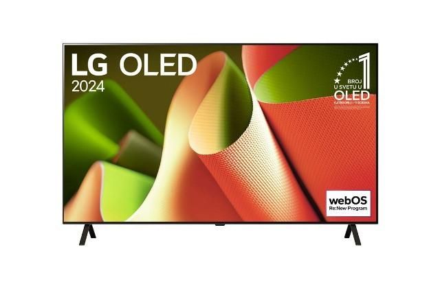 Telewizor LG OLED55B43LA OLED 55'' 4K Ultra HD 120Hz WebOS 24 Dolby Atmos Czarny - zdjęcie 1