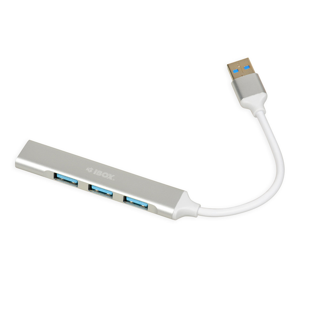 HUB I-BOX 4-PORTOWY USB3.0 + USB 2.0, SLIM - zdjęcie 2