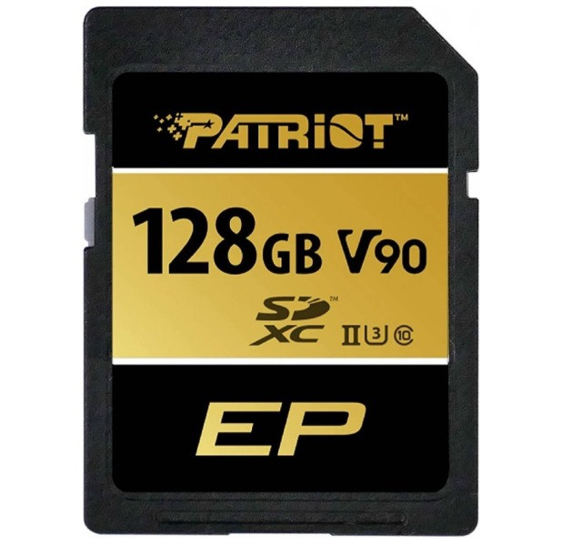 PATRIOT SDXC 128GB EP V90 UHS-II U3 - zdjęcie 1