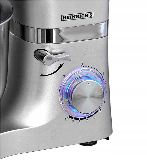 Robot kuchenny HEINRICH"S HKM 6278 szary - zdjęcie 4