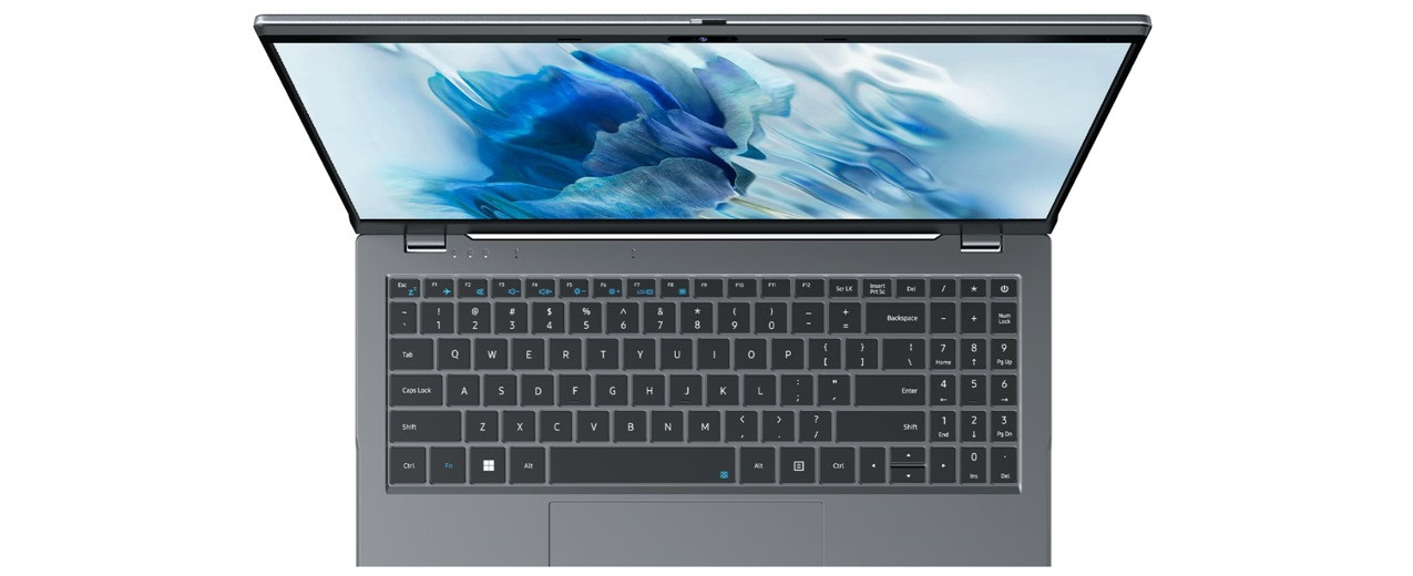 Chuwi GemiBook Plus Celeron N100 15.6" FHD AG 8GB SSD256 BT LAN Win11 Gray - zdjęcie 5