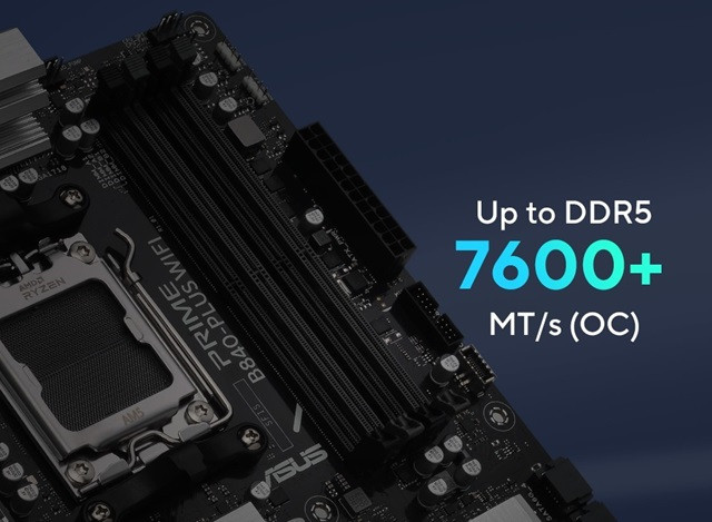 Płyta główna ASUS PRIME B840M-A WIFI (90MB1J20-M0EAY0) - zdjęcie 3