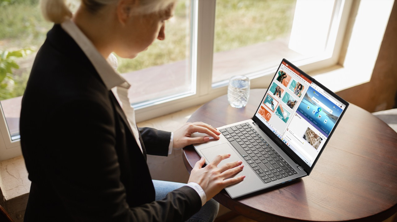 Chuwi GemiBook Plus Celeron N100 15.6" FHD AG 8GB SSD256 BT LAN Win11 Gray - zdjęcie 8