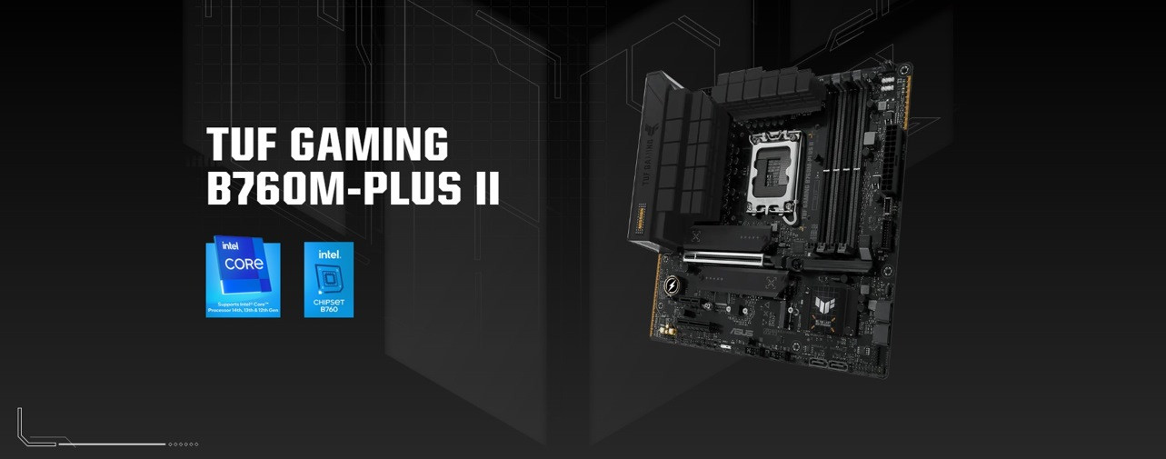 Płyta główna ASUS TUF GAMING B760M-PLUS II - zdjęcie 1