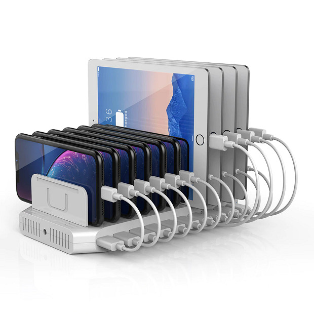 UNITEK STACJA ŁADUJĄCA 10X USB Z QC3.0, Y-2190A - zdjęcie 1