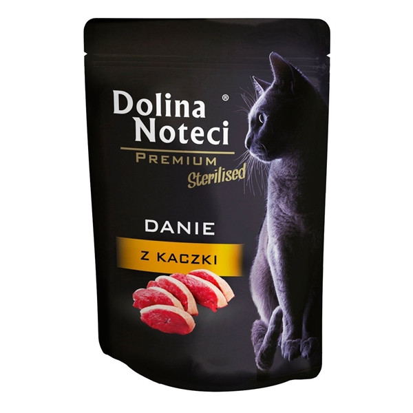 DOLINA NOTECI Premium Sterilised MIX SMAKÓW - mokra karma dla kotów sterylizowanych - 10x85g - zdjęcie 1