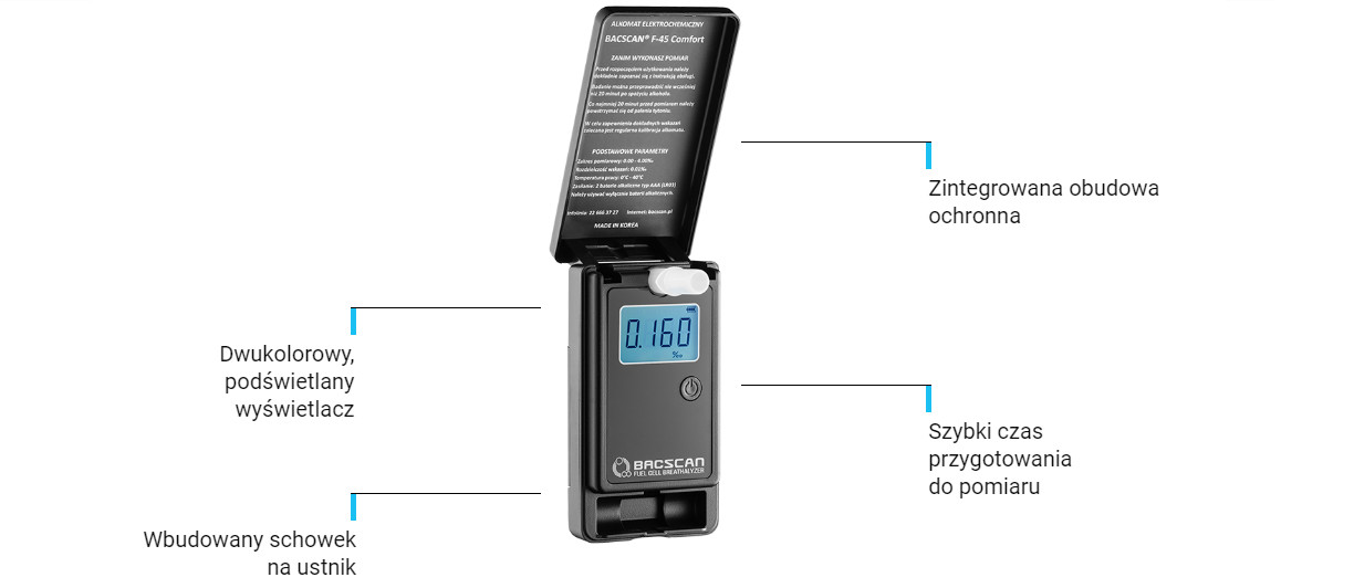 Alkomat BacScan F-45 Comfort - zdjęcie 1