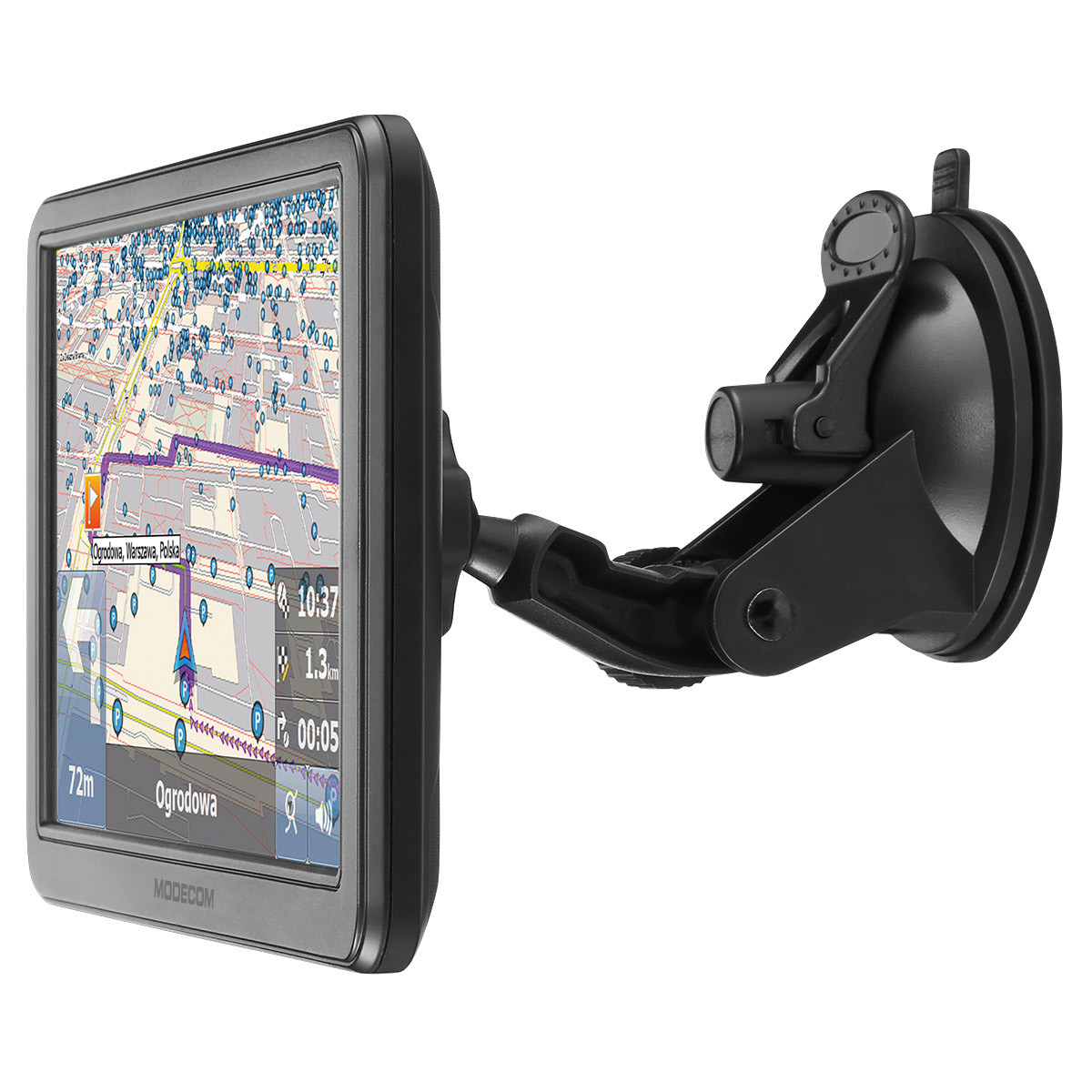 MODECOM NAWIGACJA FREEWAY CX 7.4 + MAPFACTOR EU - zdjęcie 6