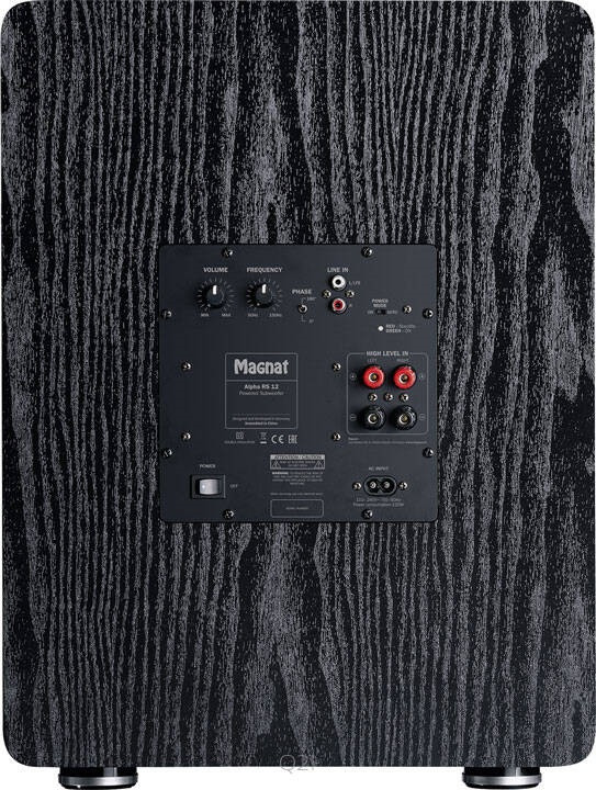 Subwoofer aktywny Magnat Alpha RS12 czarny - zdjęcie 2