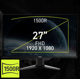 Monitor MSI MAG 27C6X - zdjęcie 2