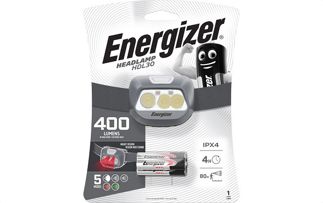 ENERGIZER LATARKA HEADLIGHT HDL30 3AAA 400 lm - zdjęcie 1