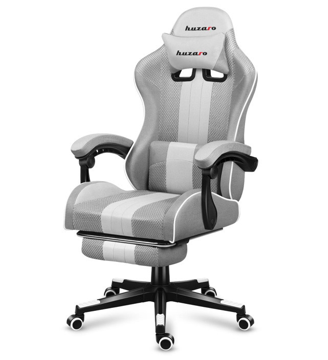 Fotel gamingowy Huzaro Force 4.7 White Mesh - zdjęcie 2