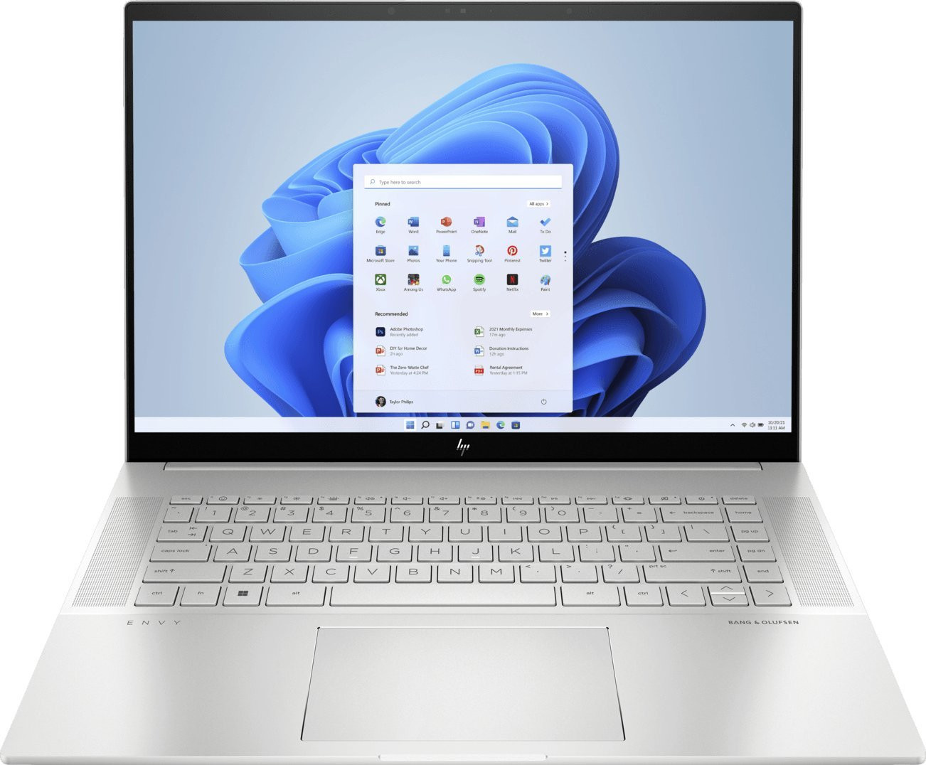HP Envy 16-H1055CL i7-13700H 16" WQXGA Touch 32GB SSD2TB BT BLKB GeForce RTX 4060 8GB W11 Silver (REPACK) 2Y - zdjęcie 2