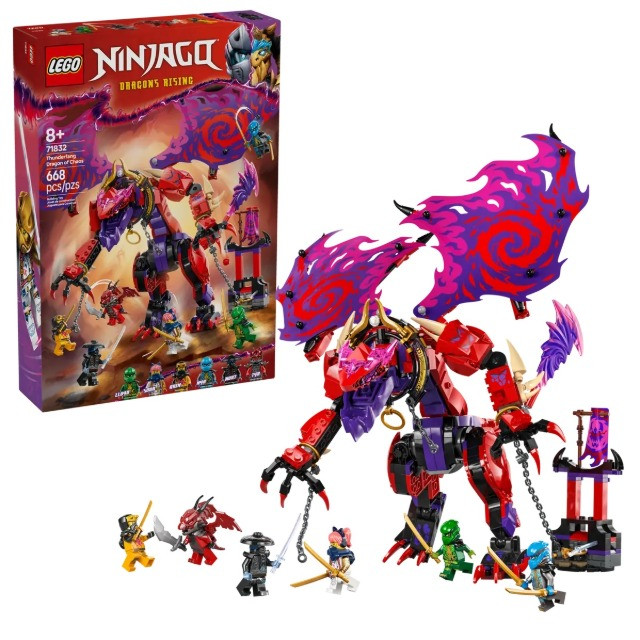LEGO NINJAGO 71832 Smok chaosu Kiełogrzmot - zdjęcie 1