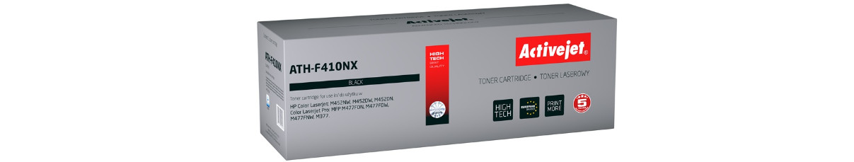 Activejet ATH-F410NX Toner do drukarki HP, Zamiennik HP 410X CF410X; Supreme; 6500 stron; czarny. - zdjęcie 6