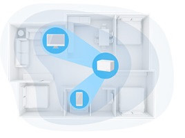 System mesh Mercusys Halo H80X(3-pack) - zdjęcie 5
