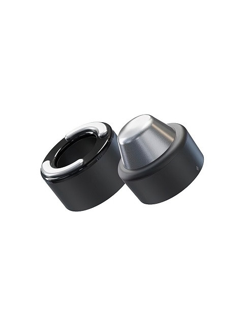 Nasadki Therabody Theraface Pro Hot and Cold Rings czarny - zdjęcie 1