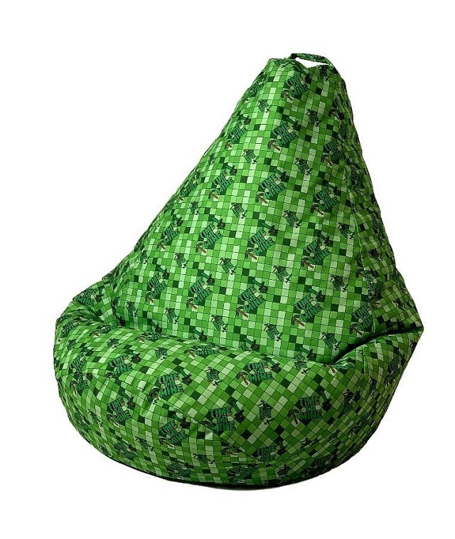 Pufa worek sako GRUSZA DRUK minecraft L 105x80 - zdjęcie 1