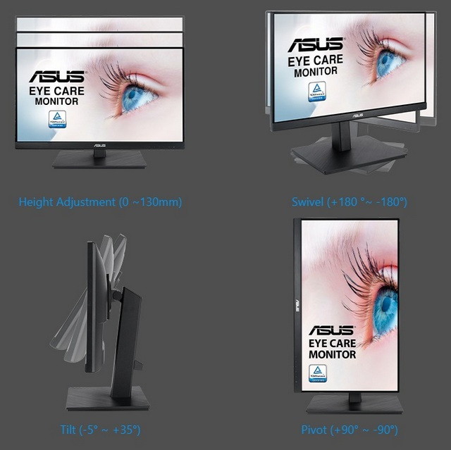 MONITOR ASUS 21,5" VA229QSB - zdjęcie 5